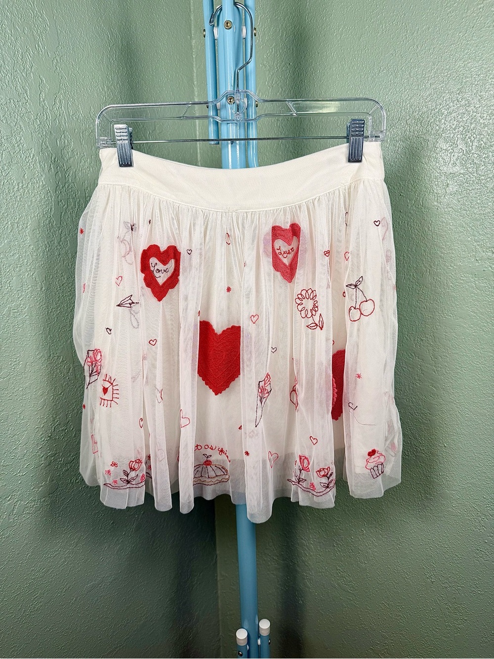 Free People The Sketchbook Skirt. NWT. Love shop - Picture 3 of 7
